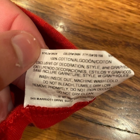 NHL Washington Capitals Stanley Cup Champions 2018 Red Mens XL - Picture 4 of 5